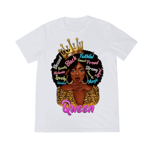 Lovely Black Queen T-shirt